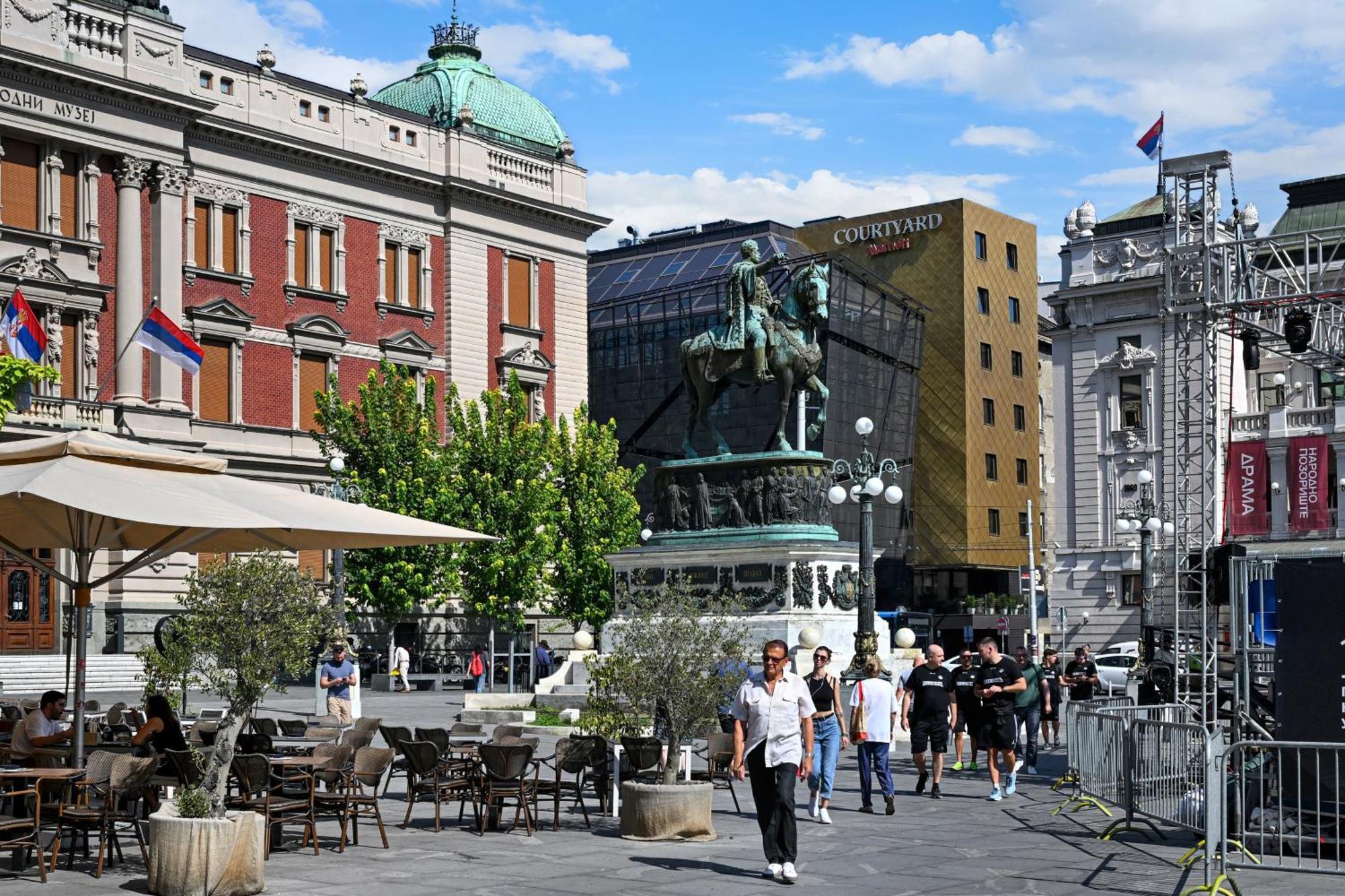 Prince Rooftop Belgrade Exterior photo