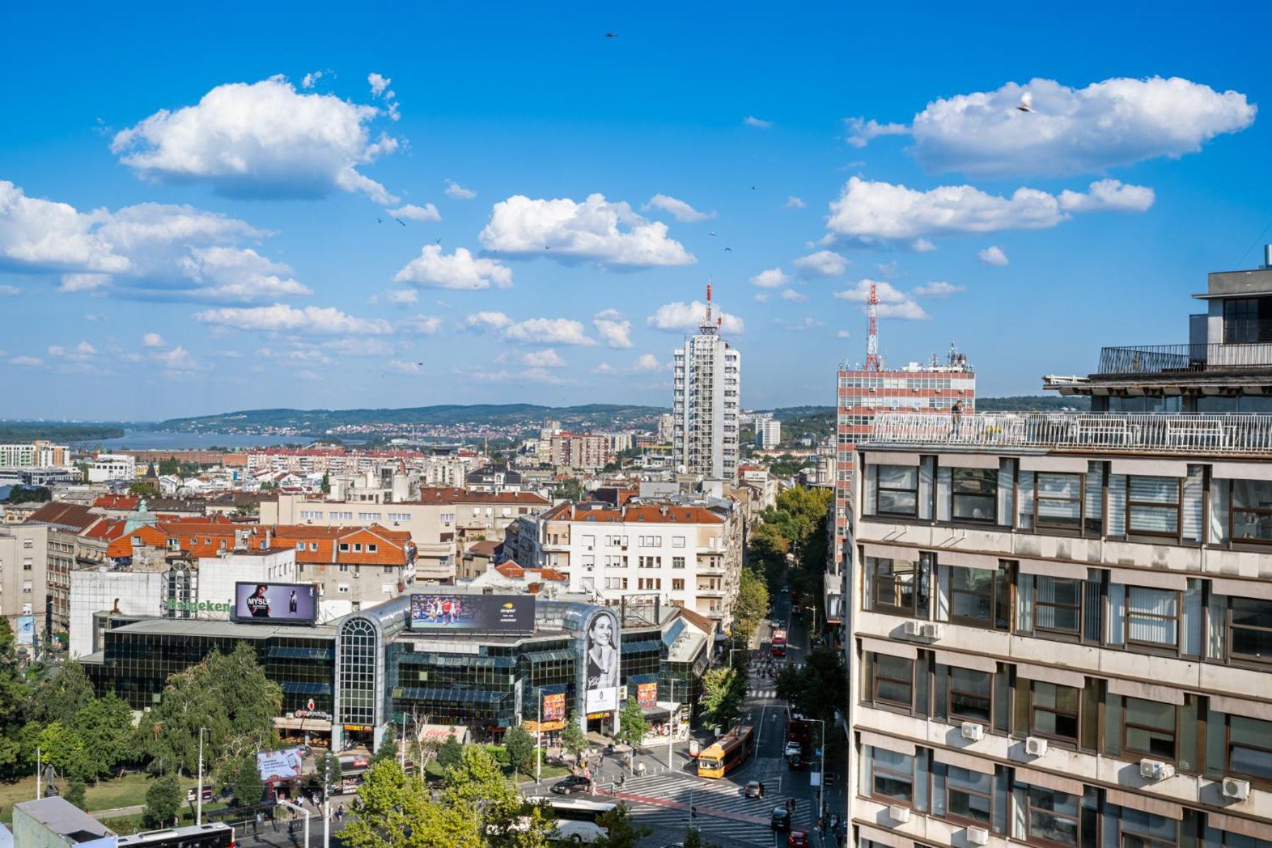 Prince Rooftop Belgrade Exterior photo