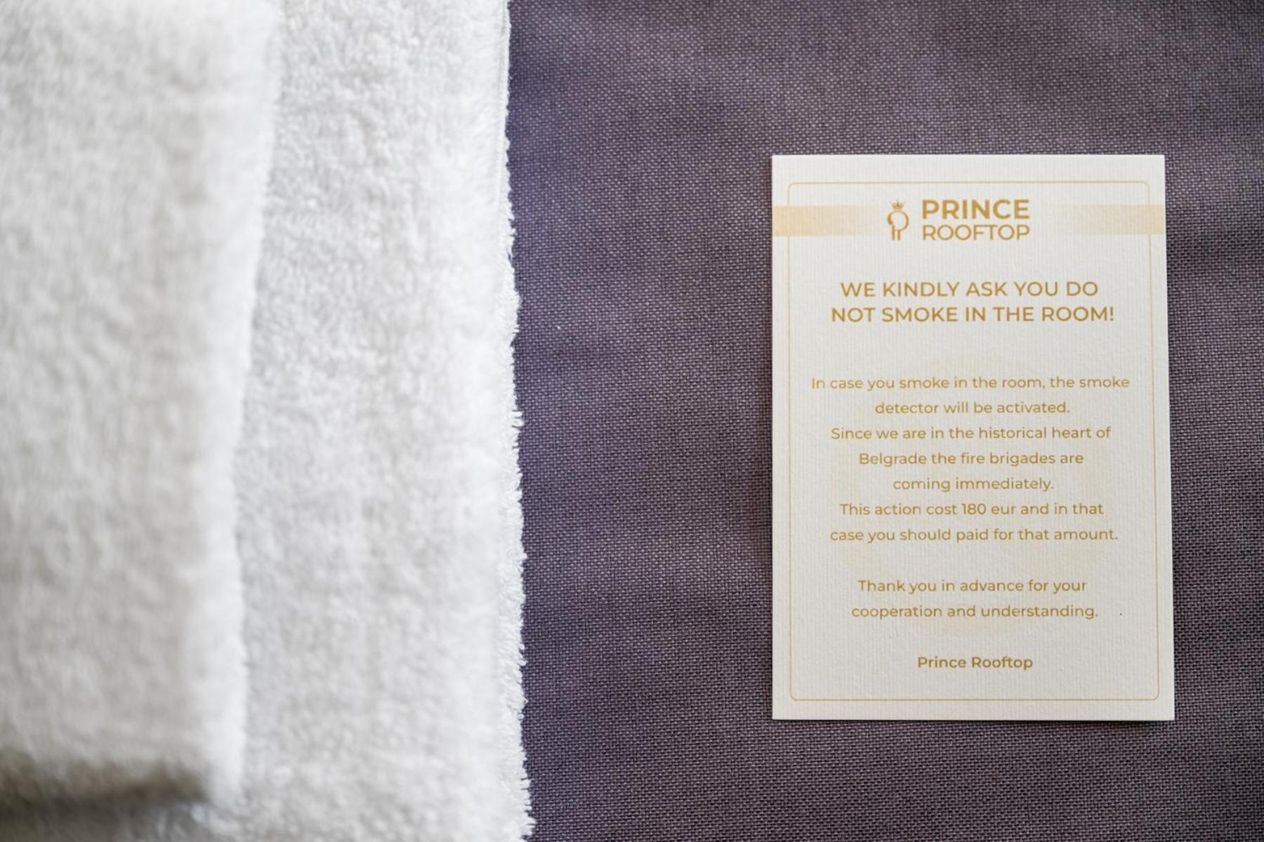 Prince Rooftop Belgrade Exterior photo